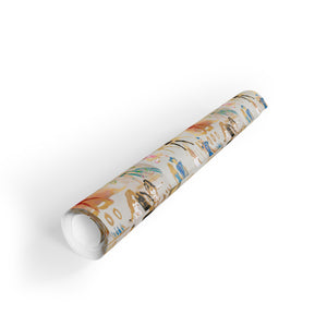 Happy New Spear Gift Wrapping Paper Rolls