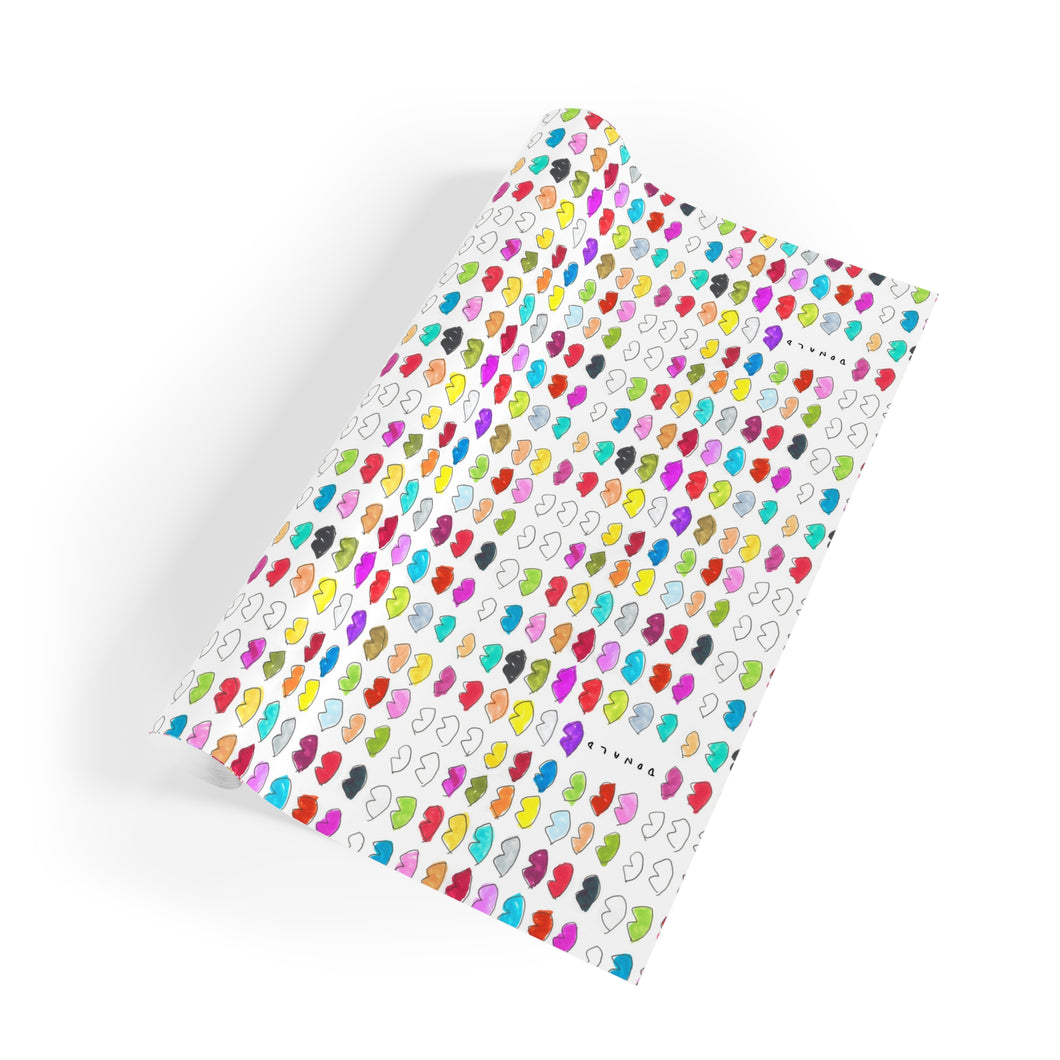 Big Kiss Gift Wrapping Paper Rolls