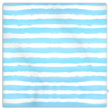 Blue Striped Picnic Blanket