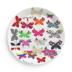 Flutterflies Party Plates