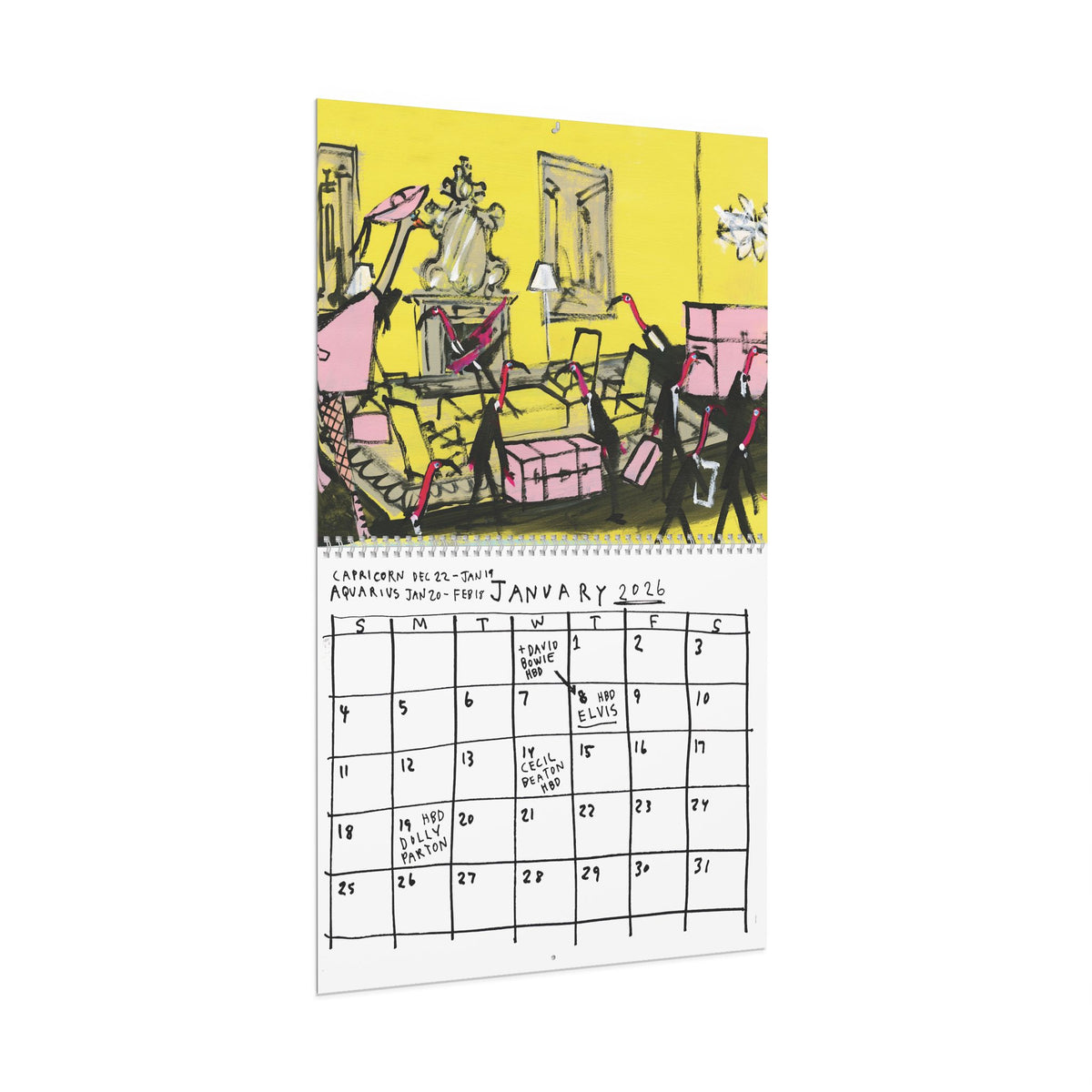 DONALD 2026 Calendar – donald drawbertson