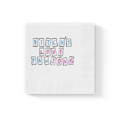 PAWJONG-A-THON Paper Napkins
