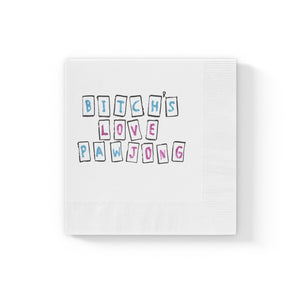 PAWJONG-A-THON Paper Napkins