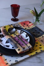 Black Drippy Lips Party Plates