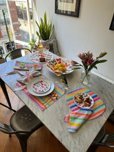 Colorful Stripe Serving Platter