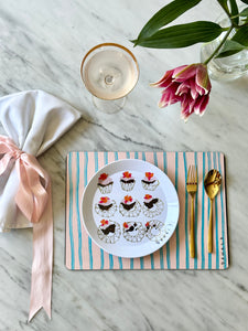 Pink Stripe Placemat