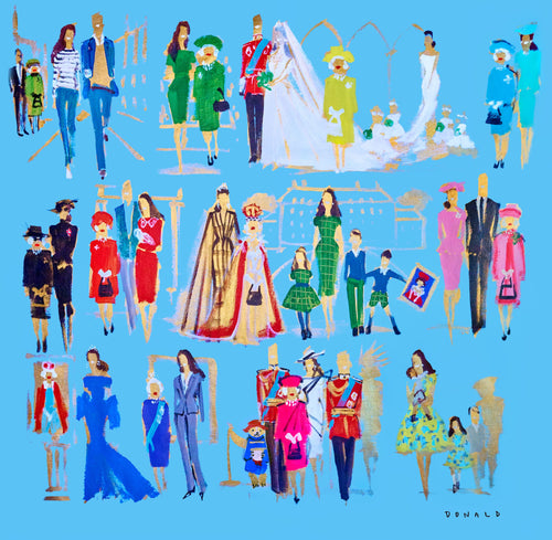 The Crown Christmas Gift Wrapping Paper Rolls