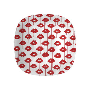 Drippy Lips Square Dish