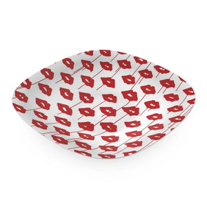 Drippy Lips Square Dish