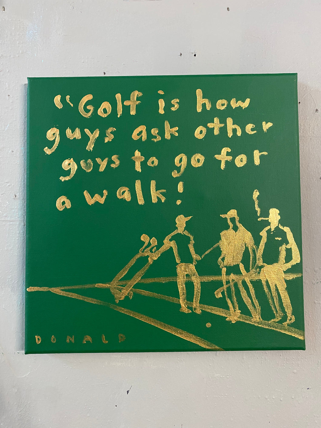 Small Golf Painting