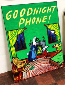 Good Night Phone (large painting)